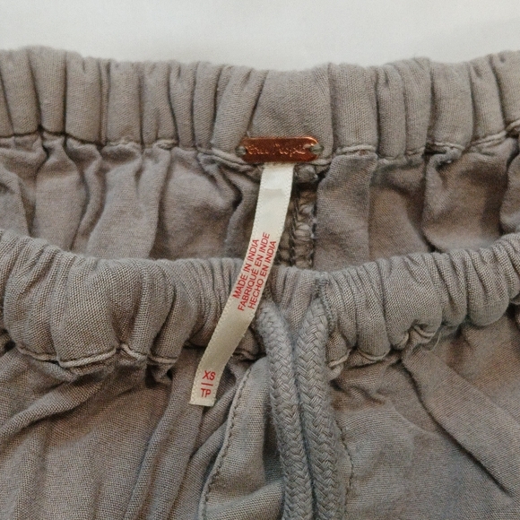 Free People Beige Drawstring Skirt - Picture 4 of 6